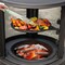 Costway 30 Inch Outdoor Fire Pit Chiminea 2 in 1 Wood Burning Metal Fireplace with Grill